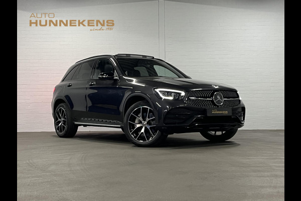 Mercedes-Benz GLC 300e 4MATIC AMG-line Trekhaak | Burmester | Open dak | Stoelverwarming | Carplay | Cruise control | Achteruitrij camera