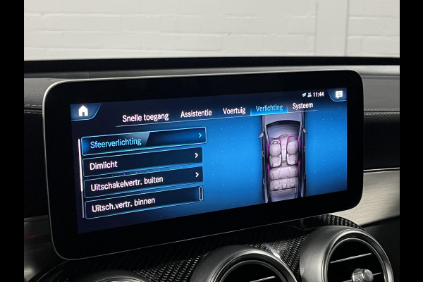 Mercedes-Benz GLC 300e 4MATIC AMG-line Trekhaak | Burmester | Open dak | Stoelverwarming | Carplay | Cruise control | Achteruitrij camera