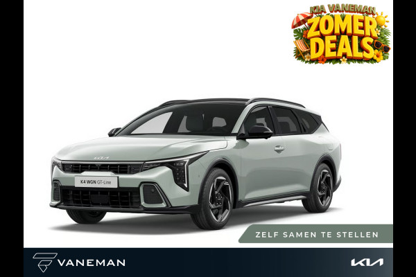 Kia K4 Sportswagon 1.0 T-GDi MHEV GT-Line Launch Edition (pano) | Elektrisch glazen panorama-dak | Zelf samen te stellen