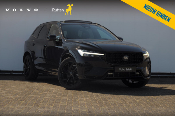 Volvo XC60 T8 455PK Automaat AWD Ultra Black Edition / stoelmassage - en ventilatie / Head-up display/ Harman Kardon audio/ BLIS/ Elektrischbedienbare stoelen met geheugen / Panoramadak/ Adaptive cruise control/ Pilot assist/ Apple Carplay/ Android auto/