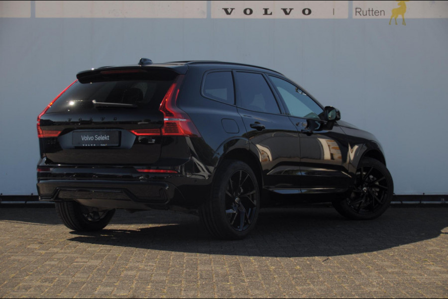 Volvo XC60 T8 455PK Automaat AWD Ultra Black Edition / stoelmassage - en ventilatie / Head-up display/ Harman Kardon audio/ BLIS/ Elektrischbedienbare stoelen met geheugen / Panoramadak/ Adaptive cruise control/ Pilot assist/ Apple Carplay/ Android auto/