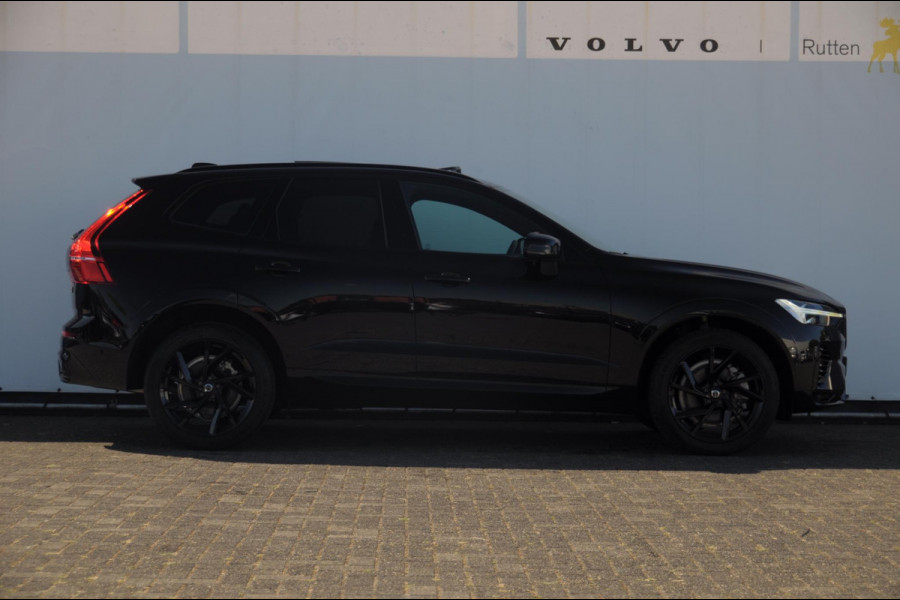 Volvo XC60 T8 455PK Automaat AWD Ultra Black Edition / stoelmassage - en ventilatie / Head-up display/ Harman Kardon audio/ BLIS/ Elektrischbedienbare stoelen met geheugen / Panoramadak/ Adaptive cruise control/ Pilot assist/ Apple Carplay/ Android auto/