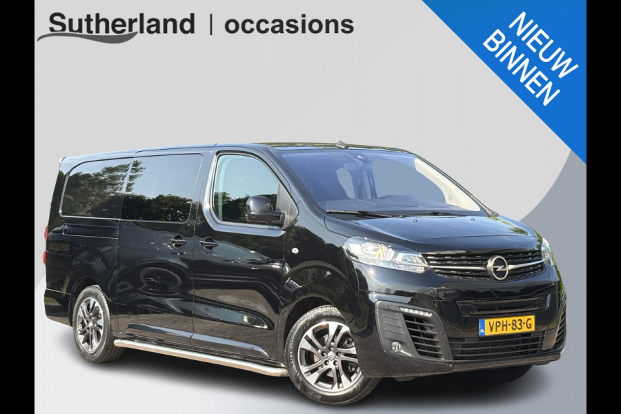 Opel Vivaro-e L3H1 Innovation DC 75 kWh | 329 km WLTP | Dubbele Schuifdeur | Camera | Trekhaak | CarPlay | Navi | 17" LMV