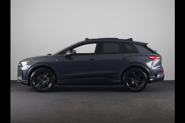 Audi Q4 e-tron S edition Quattro 82KWh 340 pk | Techniekpakket Pro | elektrische stoelen | Glazen panoramadak | head-up display  |