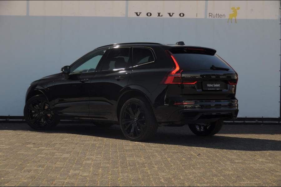 Volvo XC60 T8 455PK Automaat AWD Plus Black Edition / Adaptieve cruise control / BLIS / Panoramadak / Stoel - en stuurverwarming / Keyless entry / Elektrische stoelen / Parkeersensoren met 360 camera