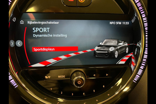 MINI Cabrio 2.0 Cooper S JCW 18'' JCW-STOELEN/NAVI/H-UP/H-KARDON/CAM/DAB/CARPLAY///