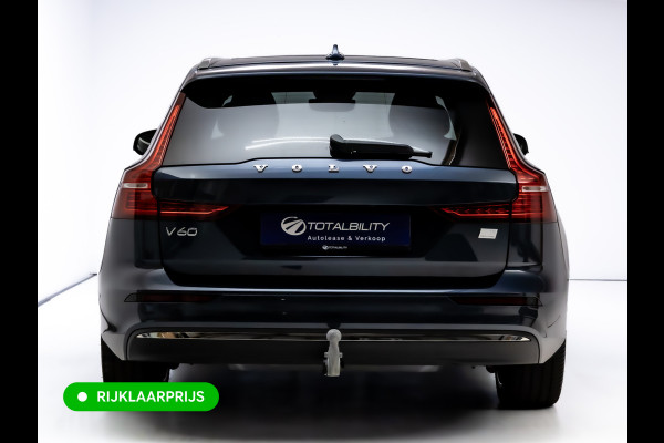 Volvo V60 2.0 T8 Plug-in hybrid AWD Ultimate Bright | Bowers & Wilkins | Panorama dak | Trekhaak | Stoel- Stuur en achterbankverw. | Head-up, Pilot assist, Elec. achterklep, 360 Camera, Electrische stoelen met geheugen
