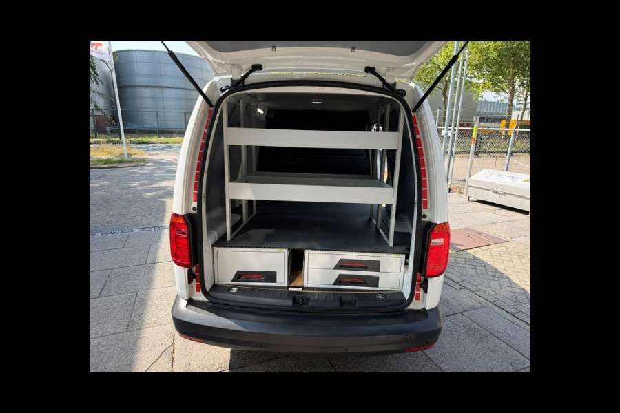 Volkswagen Caddy 1.4 TGI L2H1 EcoFuel Maxi AIRCO I PDC I 1e EIGENAAR I COMPLETE ONDERHOUDSHISTORIE I RIJDEN OP GROEN GAS = CO2 NEUTRAAL OOK LEVERBAAR ZONDER KASTJES IN LAADRUIMTE