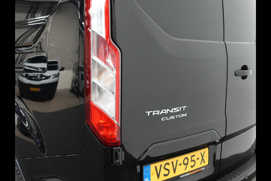 Ford Transit Custom 300 2.0 TDCI L2H1 Limited Dubbele cabine Automaat Navi Airco 2x Schuifdeuren Trekhaak Parkeersensoren Carplay