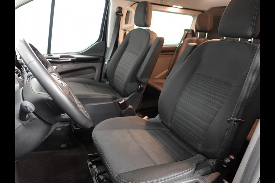Ford Transit Custom 300 2.0 TDCI L2H1 Limited Dubbele cabine Automaat Navi Airco 2x Schuifdeuren Trekhaak Parkeersensoren Carplay