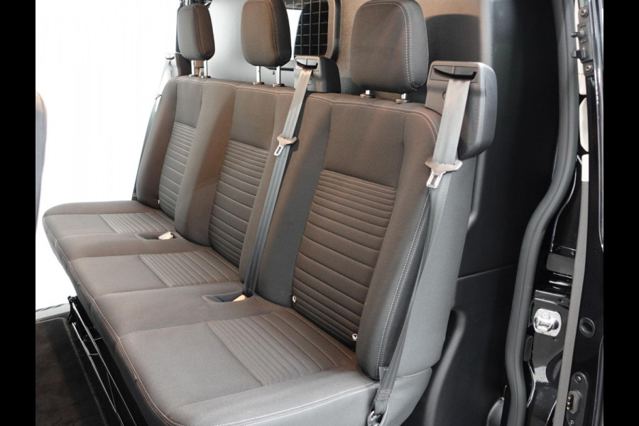 Ford Transit Custom 300 2.0 TDCI L2H1 Limited Dubbele cabine Automaat Navi Airco 2x Schuifdeuren Trekhaak Parkeersensoren Carplay