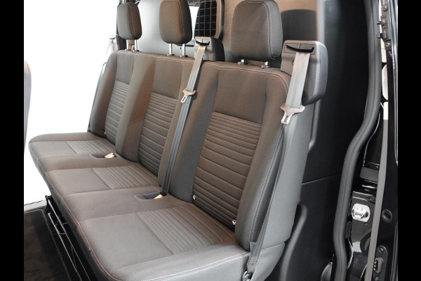 Ford Transit Custom 300 2.0 TDCI L2H1 Limited Dubbele cabine Automaat Navi Airco 2x Schuifdeuren Trekhaak Parkeersensoren Carplay