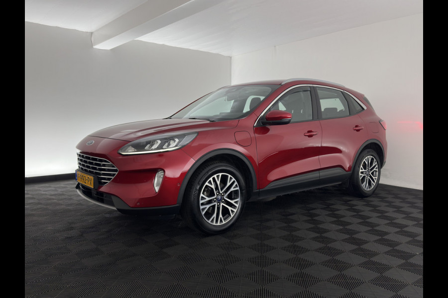 Ford Kuga 2.5 PHEV Titanium (Plug-in) (INCL-BTW) *DIGI-COCKPIT | ADAPTIVE-CRUISE | BLINDSPOT | PARK-PILOT | CAMERA | NAVI-FULLMAP | HEATED-COMFORTSEATS | ECC | CARPLAY | PDC | DAB | LANE-ASSIST | TOWBAR | 18''ALU*