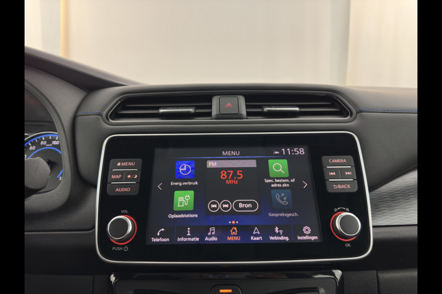 Nissan Leaf Acenta 40 kWh Aut. *HEATPUMP | ADAPTIVE-CRUISE | KEYLESS | TOPVIEW | NAVI-FULLMAP | BLINDSPOT | DAB+ | HEATED-COMFORTSEATS | DIGI-COCKPIT | PRIVACYGLASS | 16"ALU*