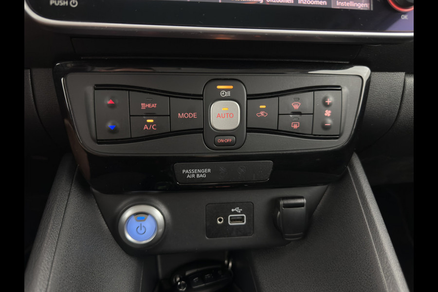 Nissan Leaf Acenta 40 kWh Aut. *HEATPUMP | ADAPTIVE-CRUISE | KEYLESS | TOPVIEW | NAVI-FULLMAP | BLINDSPOT | DAB+ | HEATED-COMFORTSEATS | DIGI-COCKPIT | PRIVACYGLASS | 16"ALU*
