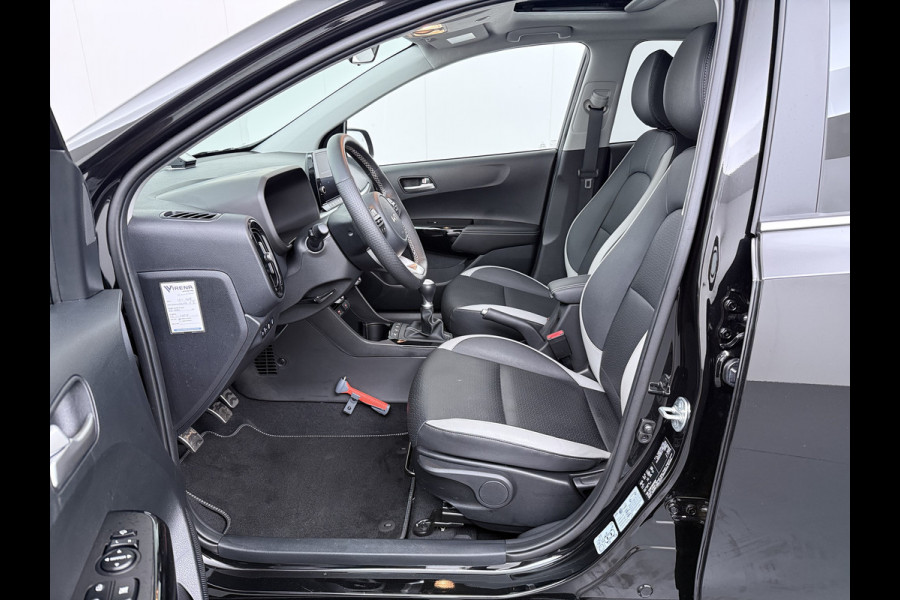 Kia Picanto 1.0 DPI GT-Line - Climate Control - Cruise Control - Navigatie - Apple Carplay / Android Auto - Lederen bekleding - Fabrieksgarantie tot 01-2032