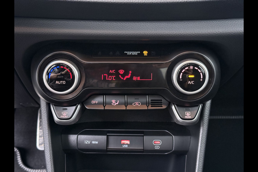 Kia Picanto 1.0 DPI GT-Line - Climate Control - Cruise Control - Navigatie - Apple Carplay / Android Auto - Lederen bekleding - Fabrieksgarantie tot 01-2032