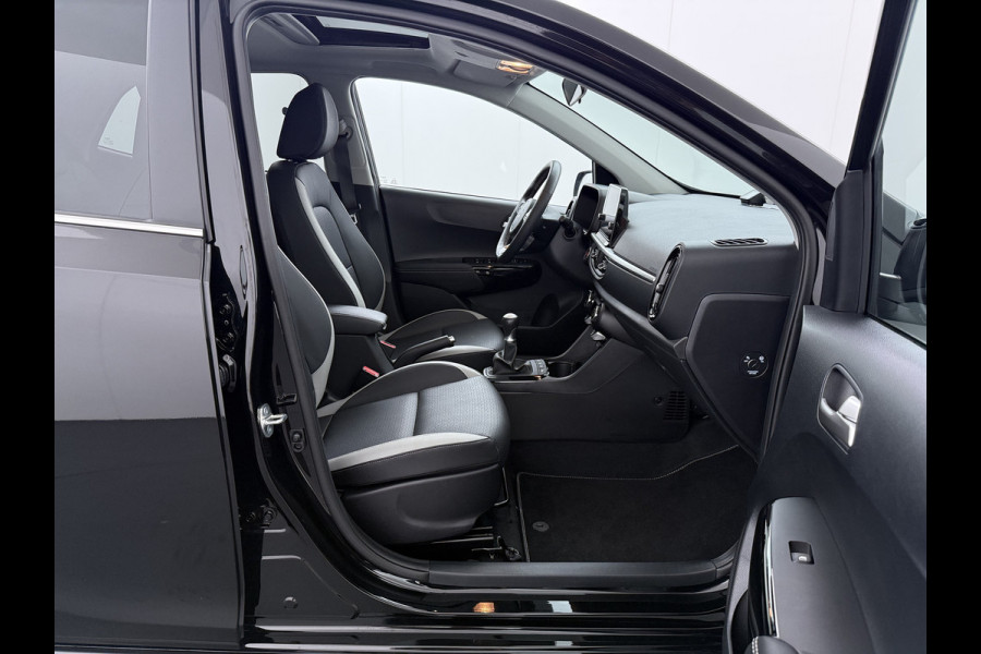 Kia Picanto 1.0 DPI GT-Line - Climate Control - Cruise Control - Navigatie - Apple Carplay / Android Auto - Lederen bekleding - Fabrieksgarantie tot 01-2032