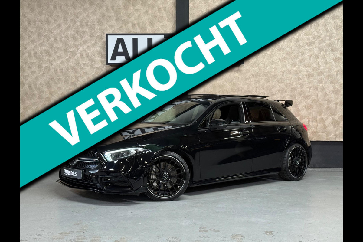 Mercedes-Benz A-Klasse AMG 35 4MATIC | Pano | Schaalstoelen | Keyless | Aero pakket | Stoelverkoeling