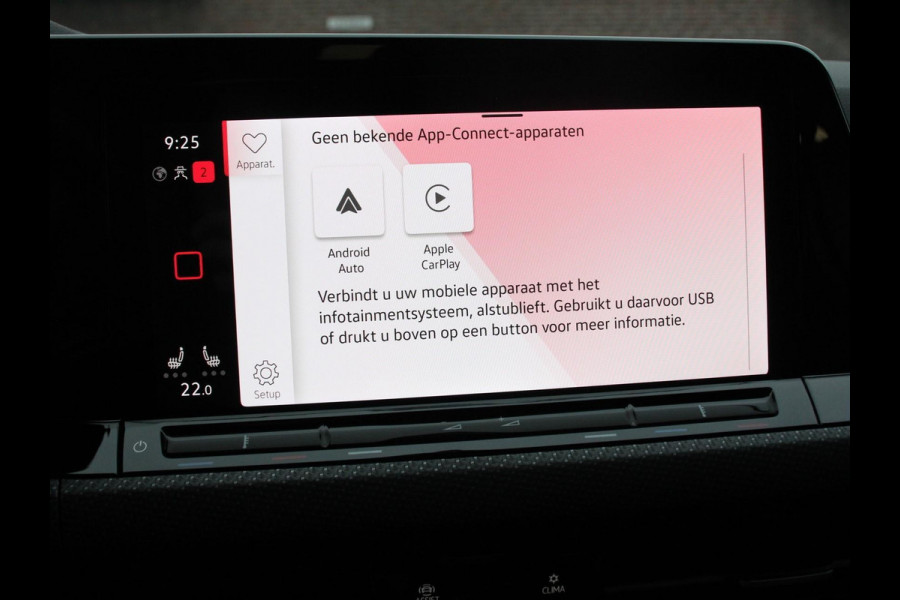 Volkswagen Golf 1.5 eTSI DSG R-Line Panorama dak Navigatie Apple Carplay/Android Auto Climate Control Camera Dab Extra Getint Glas Adaptive Cruise Control Virtual Cockpit Lichtmetalen Velgen