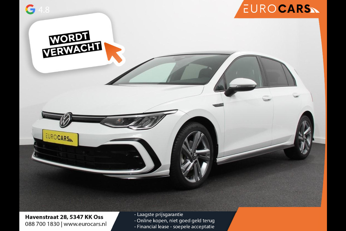Volkswagen Golf 1.5 eTSI DSG R-Line Panorama dak Navigatie Apple Carplay/Android Auto Climate Control Camera Dab Extra Getint Glas Adaptive Cruise Control Virtual Cockpit Lichtmetalen Velgen