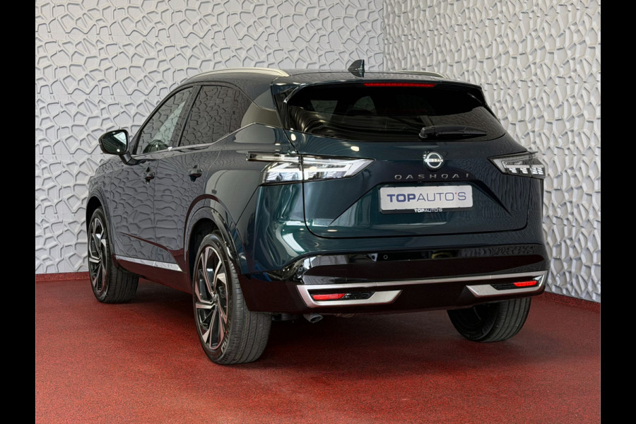 Nissan QASHQAI 1.3 MHEV 160PK 4 Cilinder TEKNA PLUS BOSE 20''LMV LEER ALCANTARA PANO MASSAGE BOSE STOEL/STUUR/RUIT VERW MATRIX.LED ELEK.KLEP HE 2026 ✅Top Auto's Wijchen , 30 Jaar Specialist in Nissan  : Alle Type's : Tekna / Plus / N-Design / N-Connecta / Limited Edition / Premium / Executive /  , Zowel PHEV / HEV / MHEV / TURBO / HYBRID