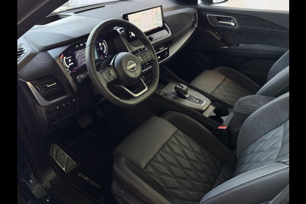 Nissan QASHQAI 1.3 MHEV 160PK 4 Cilinder TEKNA PLUS BOSE 20''LMV LEER ALCANTARA PANO MASSAGE BOSE STOEL/STUUR/RUIT VERW MATRIX.LED ELEK.KLEP HE 2026 ✅Top Auto's Wijchen , 30 Jaar Specialist in Nissan  : Alle Type's : Tekna / Plus / N-Design / N-Connecta / Limited Edition / Premium / Executive /  , Zowel PHEV / HEV / MHEV / TURBO / HYBRID