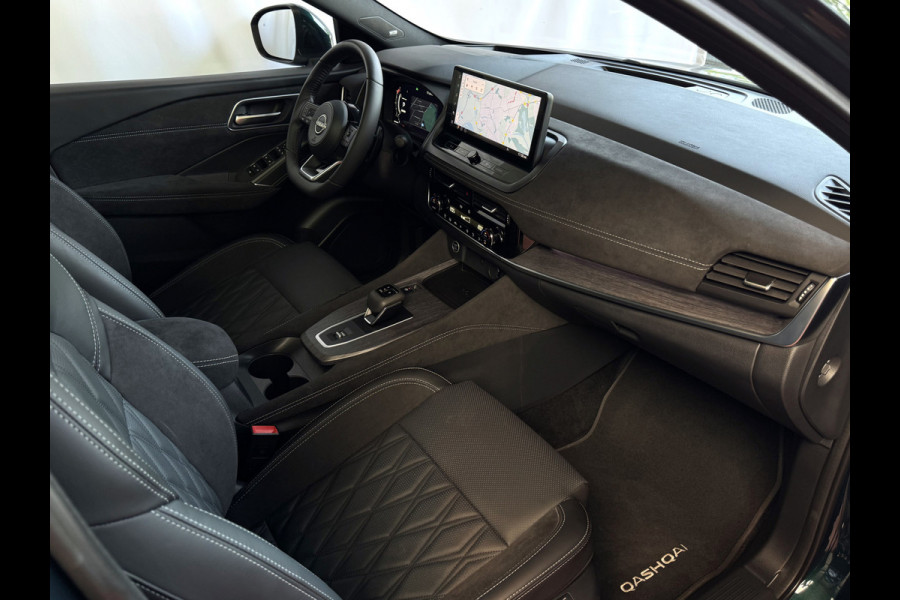 Nissan QASHQAI 1.3 MHEV 160PK 4 Cilinder TEKNA PLUS BOSE 20''LMV LEER ALCANTARA PANO MASSAGE BOSE STOEL/STUUR/RUIT VERW MATRIX.LED ELEK.KLEP HE 2026 ✅Top Auto's Wijchen , 30 Jaar Specialist in Nissan  : Alle Type's : Tekna / Plus / N-Design / N-Connecta / Limited Edition / Premium / Executive /  , Zowel PHEV / HEV / MHEV / TURBO / HYBRID