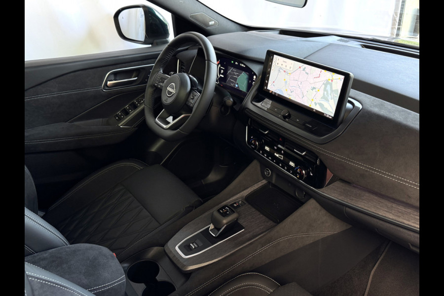 Nissan QASHQAI 1.3 MHEV 160PK 4 Cilinder TEKNA PLUS BOSE 20''LMV LEER ALCANTARA PANO MASSAGE BOSE STOEL/STUUR/RUIT VERW MATRIX.LED ELEK.KLEP HE 2026 ✅Top Auto's Wijchen , 30 Jaar Specialist in Nissan  : Alle Type's : Tekna / Plus / N-Design / N-Connecta / Limited Edition / Premium / Executive /  , Zowel PHEV / HEV / MHEV / TURBO / HYBRID