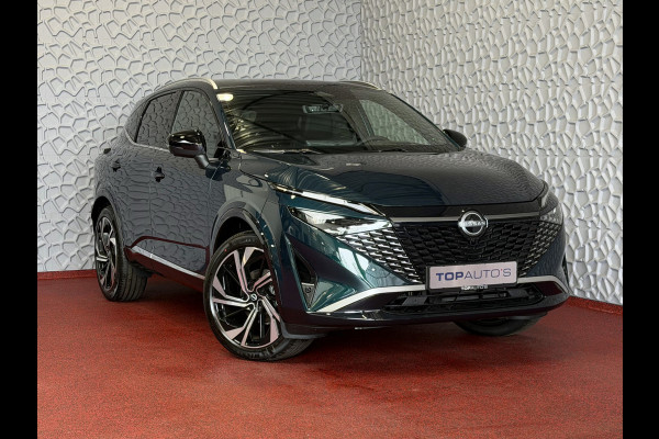 Nissan QASHQAI 1.3 MHEV 160PK 4 Cilinder TEKNA PLUS BOSE 20''LMV LEER ALCANTARA PANO MASSAGE BOSE STOEL/STUUR/RUIT VERW MATRIX.LED ELEK.KLEP HE 2026 ✅Top Auto's Wijchen , 30 Jaar Specialist in Nissan  : Alle Type's : Tekna / Plus / N-Design / N-Connecta / Limited Edition / Premium / Executive /  , Zowel PHEV / HEV / MHEV / TURBO / HYBRID
