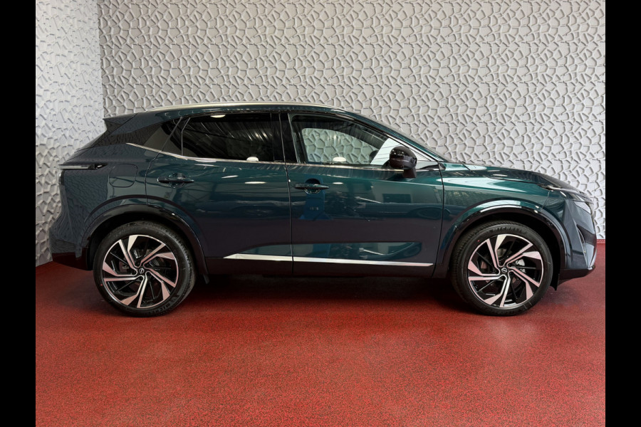 Nissan QASHQAI 1.3 MHEV 160PK 4 Cilinder TEKNA PLUS BOSE 20''LMV LEER ALCANTARA PANO MASSAGE BOSE STOEL/STUUR/RUIT VERW MATRIX.LED ELEK.KLEP HE 2026 ✅Top Auto's Wijchen , 30 Jaar Specialist in Nissan  : Alle Type's : Tekna / Plus / N-Design / N-Connecta / Limited Edition / Premium / Executive /  , Zowel PHEV / HEV / MHEV / TURBO / HYBRID