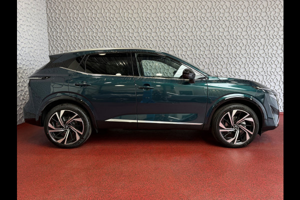 Nissan QASHQAI 1.3 MHEV 160PK 4 Cilinder TEKNA PLUS BOSE 20''LMV LEER ALCANTARA PANO MASSAGE BOSE STOEL/STUUR/RUIT VERW MATRIX.LED ELEK.KLEP HE 2026 ✅Top Auto's Wijchen , 30 Jaar Specialist in Nissan  : Alle Type's : Tekna / Plus / N-Design / N-Connecta / Limited Edition / Premium / Executive /  , Zowel PHEV / HEV / MHEV / TURBO / HYBRID