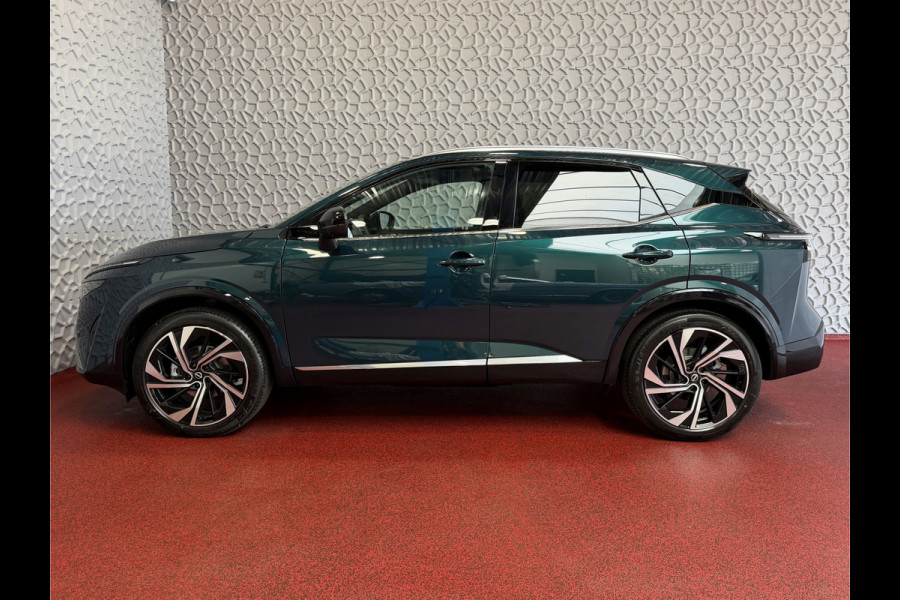 Nissan QASHQAI 1.3 MHEV 160PK 4 Cilinder TEKNA PLUS BOSE 20''LMV LEER ALCANTARA PANO MASSAGE BOSE STOEL/STUUR/RUIT VERW MATRIX.LED ELEK.KLEP HE 2026 ✅Top Auto's Wijchen , 30 Jaar Specialist in Nissan  : Alle Type's : Tekna / Plus / N-Design / N-Connecta / Limited Edition / Premium / Executive /  , Zowel PHEV / HEV / MHEV / TURBO / HYBRID