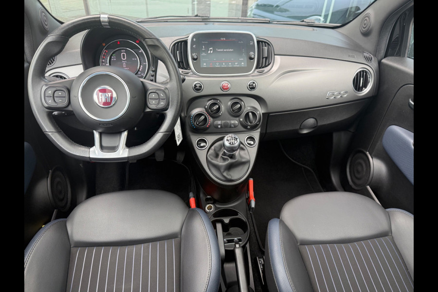 Fiat 500 1.0 Hybrid Rockstar - Media Apple/Android - Panodak - Parkeerhulp - Org.NL