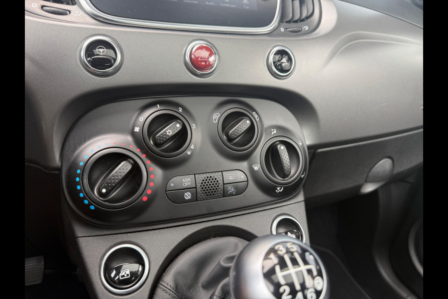 Fiat 500 1.0 Hybrid Rockstar - Media Apple/Android - Panodak - Parkeerhulp - Org.NL