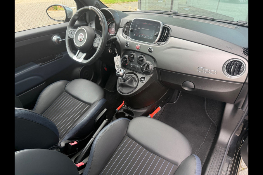 Fiat 500 1.0 Hybrid Rockstar - Media Apple/Android - Panodak - Parkeerhulp - Org.NL