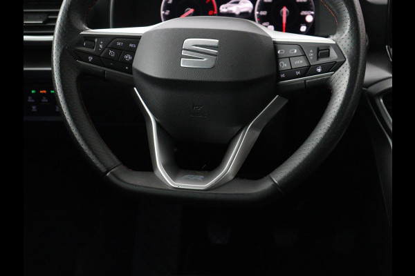 Seat Leon Sportstourer 1.5 TSI FR Launch Edition | Stuur/stoelverwarming | Carplay | Climate Control | Adaptive cruise | Park assist | Camera | Sfeerverlichting | Virtuele dashboard | Full LED |