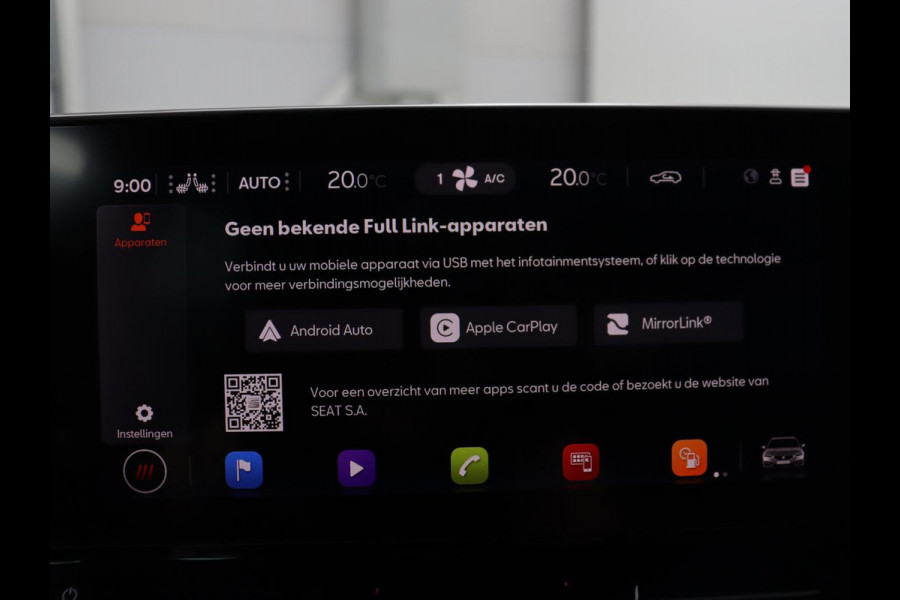 Seat Leon Sportstourer 1.5 TSI FR Launch Edition | Stuur/stoelverwarming | Carplay | Climate Control | Adaptive cruise | Park assist | Camera | Sfeerverlichting | Virtuele dashboard | Full LED |