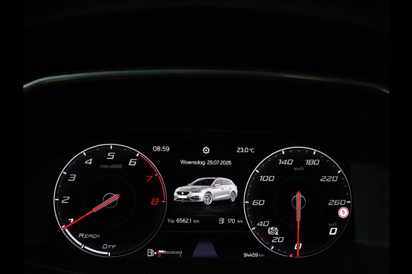 Seat Leon Sportstourer 1.5 TSI FR Launch Edition | Stuur/stoelverwarming | Carplay | Climate Control | Adaptive cruise | Park assist | Camera | Sfeerverlichting | Virtuele dashboard | Full LED |