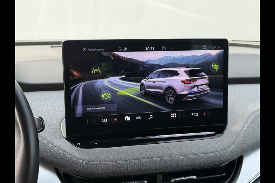 Škoda ENYAQ iV BWJ 12-2021 | 60 | TREKHAAK | WARMTEPOMP | CAMERA A | CLIMA | NAVI |CARPLAY | PDC 2X |