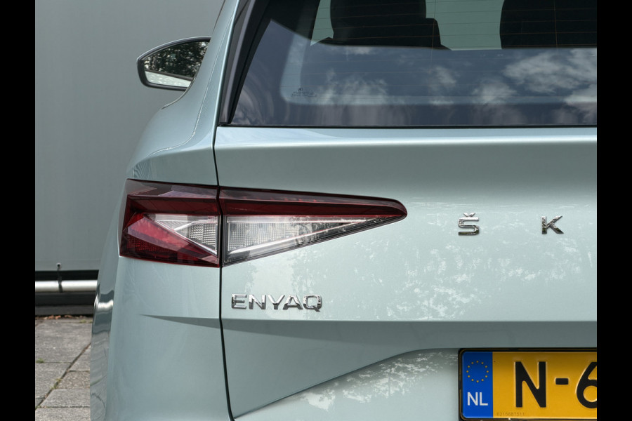 Škoda ENYAQ iV BWJ 12-2021 | 60 | TREKHAAK | WARMTEPOMP | CAMERA A | CLIMA | NAVI |CARPLAY | PDC 2X |