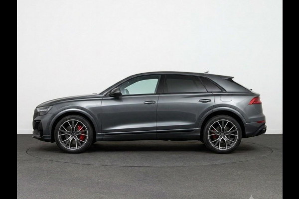 Audi Q8 Pro Line S e 290 kW 394 pk | Glazen panoramadak | Leder boven kunstleder onder | Trekhaak en aanhangerassistent | Vierwielbesturing |