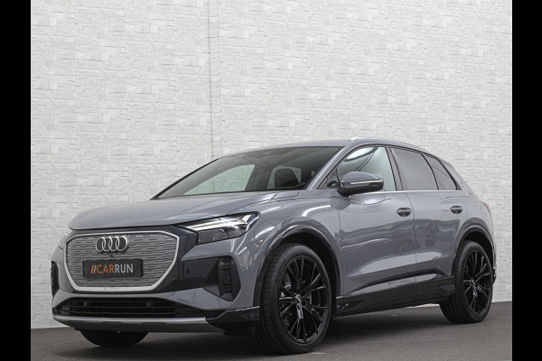 Audi Q4 e-tron 40 204pk 77 kWh | #RS-Leder | 5x Q4 OP VOORRAAD! | ACC | Matrix Led | 3 Zone Clima | Kieselgrau | 2023 | Btw auto, 27150,= ex. | Bovag garantie. 4x Q4 op voorraad!