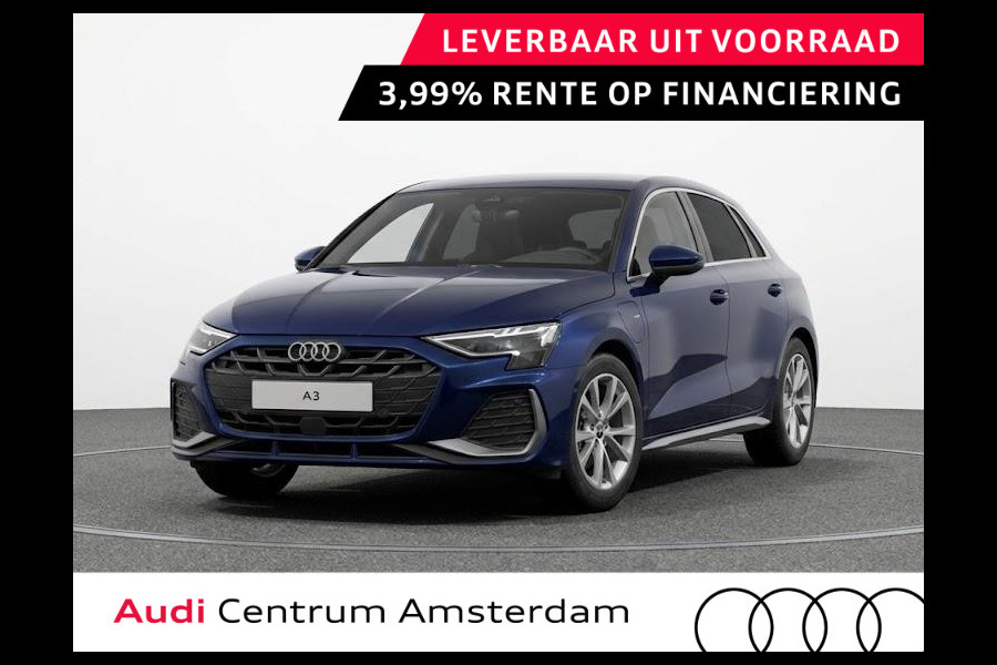 Audi A3 Sportback S edition 40 TFSI e 204 pk | Assis.pak Driving+Parking plus | Warmtewerend glas donker tint | Ambient sfeerverlichting | Adaptive Cruise Control |