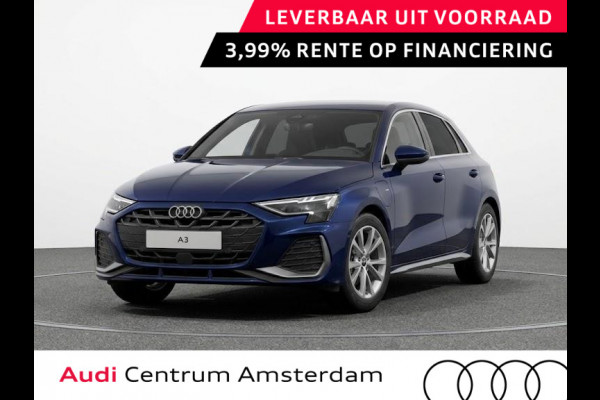 Audi A3 Sportback S edition 40 TFSI e 204 pk | Assis.pak Driving+Parking plus | Warmtewerend glas donker tint | Ambient sfeerverlichting | Adaptive Cruise Control |