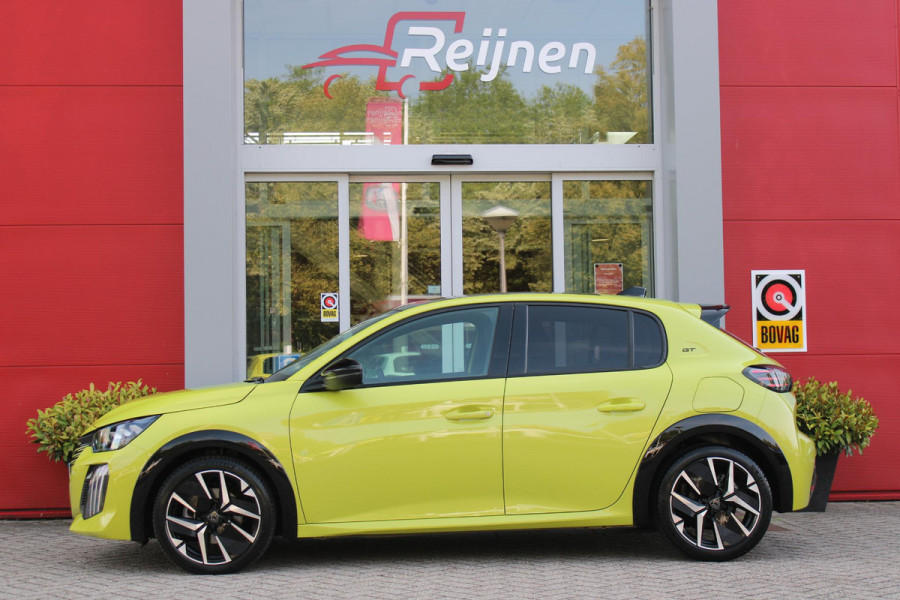 Peugeot 208 1.2 Hybrid 145PK AUTOMAAT GT | PANORAMA DAK | ADAPTIVE CRUISE CONTROL | KEYLESS ENTRY/START | LICHTMETALEN VELGEN 17" | ACHTERUITRIJ CAMERA | FULL LED KOPLAMPEN | PARKEERSENSOREN VOOR + ACHTER | DAB+ RADIO | NAVIGATIE | SFEER VERLICHTING |