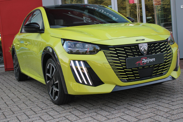 Peugeot 208 1.2 Hybrid 145PK AUTOMAAT GT | PANORAMA DAK | ADAPTIVE CRUISE CONTROL | KEYLESS ENTRY/START | LICHTMETALEN VELGEN 17" | ACHTERUITRIJ CAMERA | FULL LED KOPLAMPEN | PARKEERSENSOREN VOOR + ACHTER | DAB+ RADIO | NAVIGATIE | SFEER VERLICHTING |