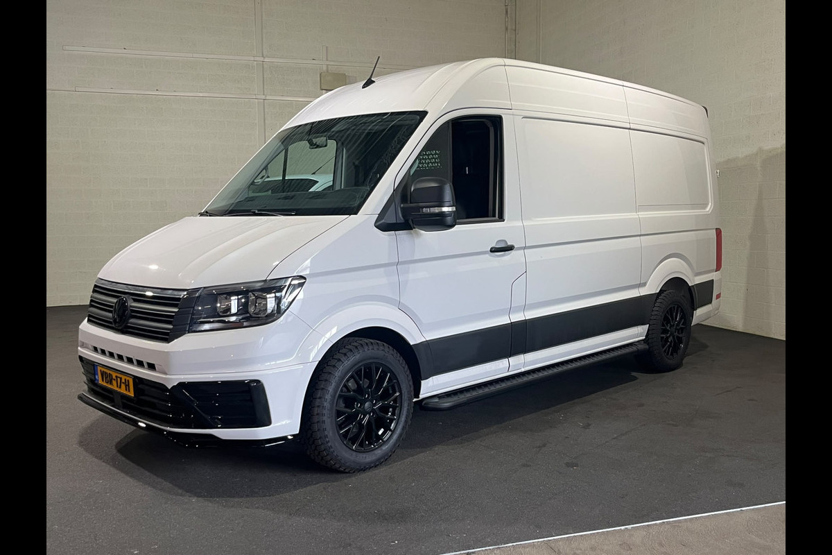Volkswagen Crafter 2.0 TDI L3 H3 140pk Black Line Airco Navigatie Spoilerpakket
