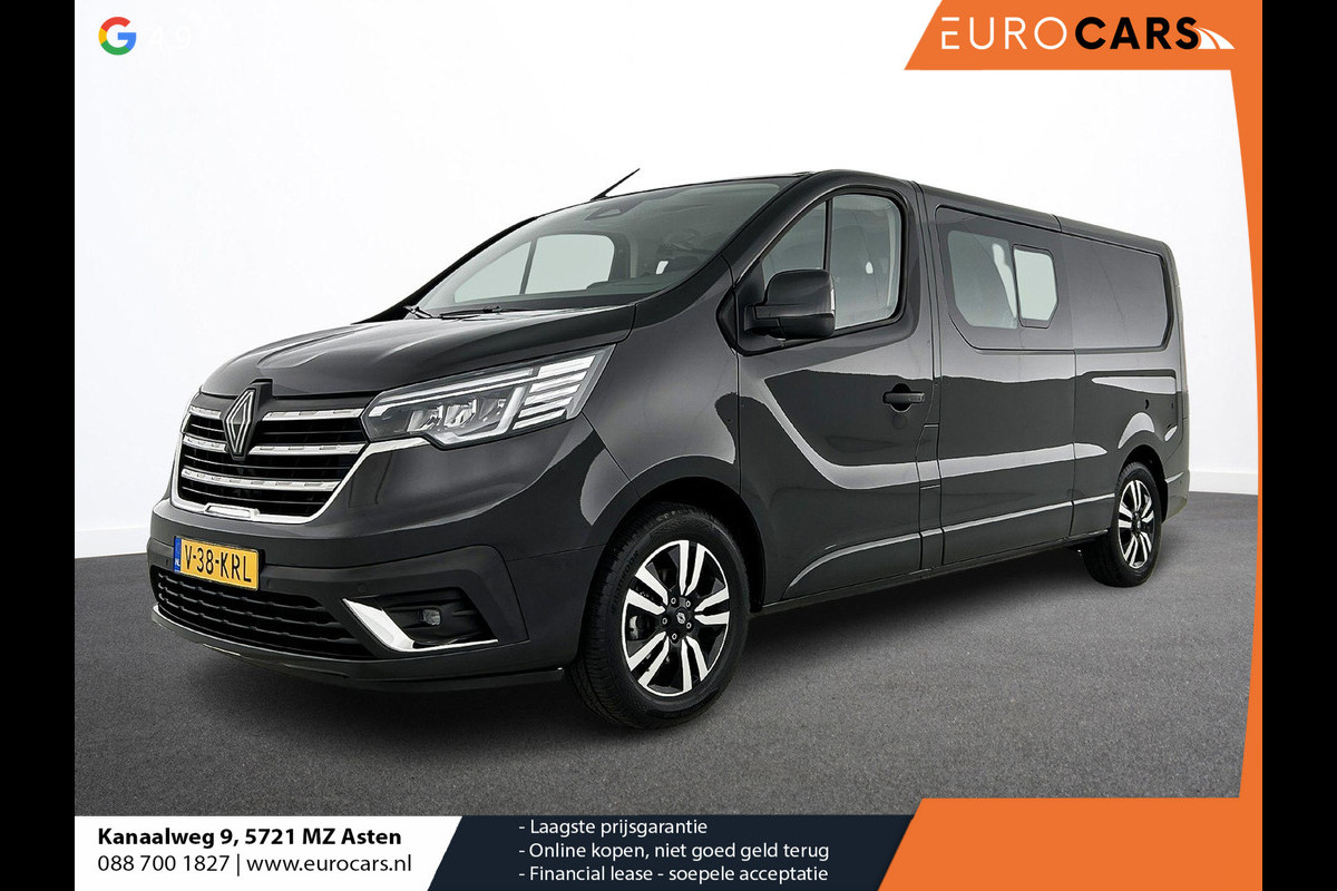 Renault Trafic 2.0 Blue dC1 150PK L2H1 Dubbele Cabine Automaat Navigatie Airco Lichtmetalen velgen Betimmering Trekhaak Camera Parkeersensoren