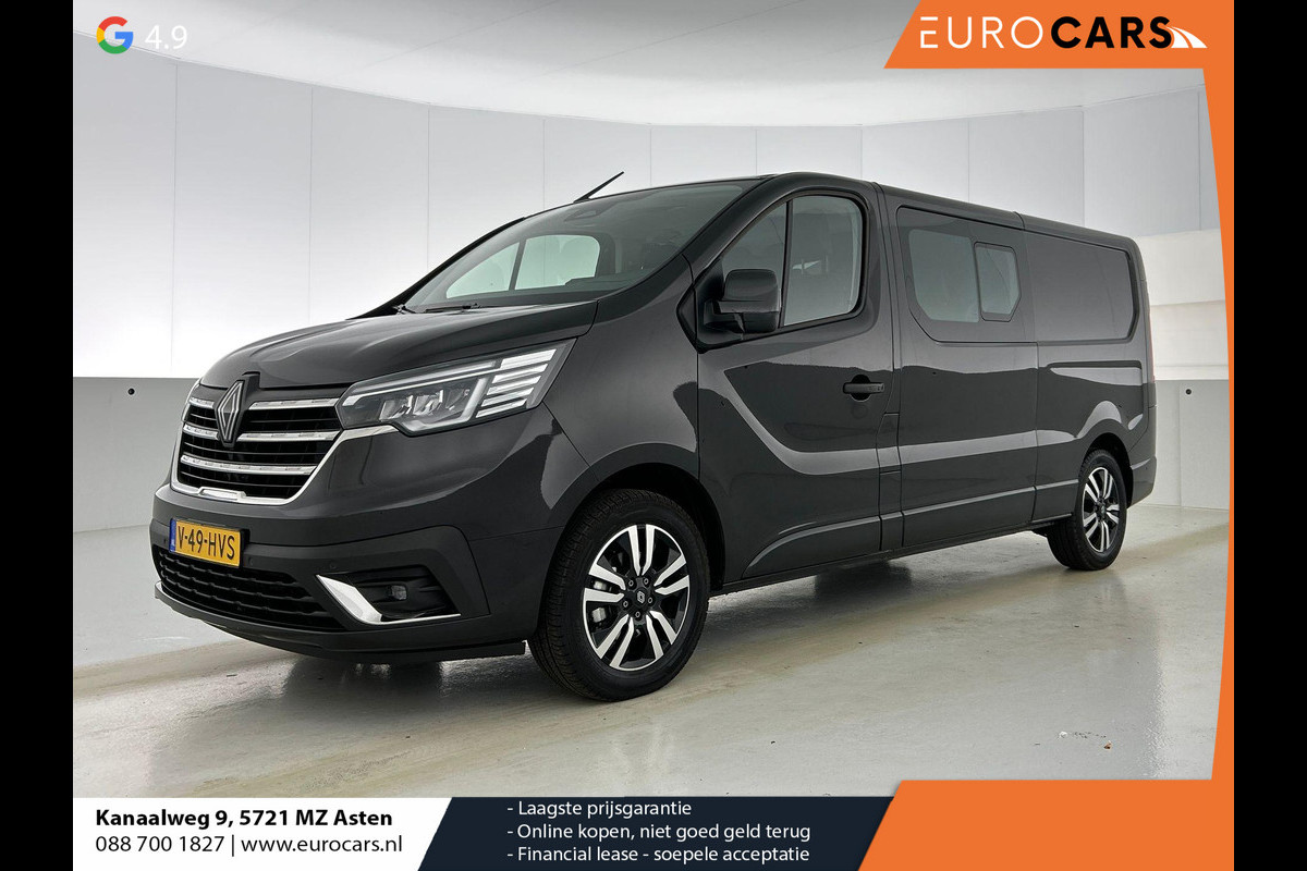 Renault Trafic 2.0 Blue dC1 150PK L2H1 Dubbele Cabine Automaat Navigatie Airco Lichtmetalen velgen Betimmering Trekhaak Camera Parkeer sensoren  Dab